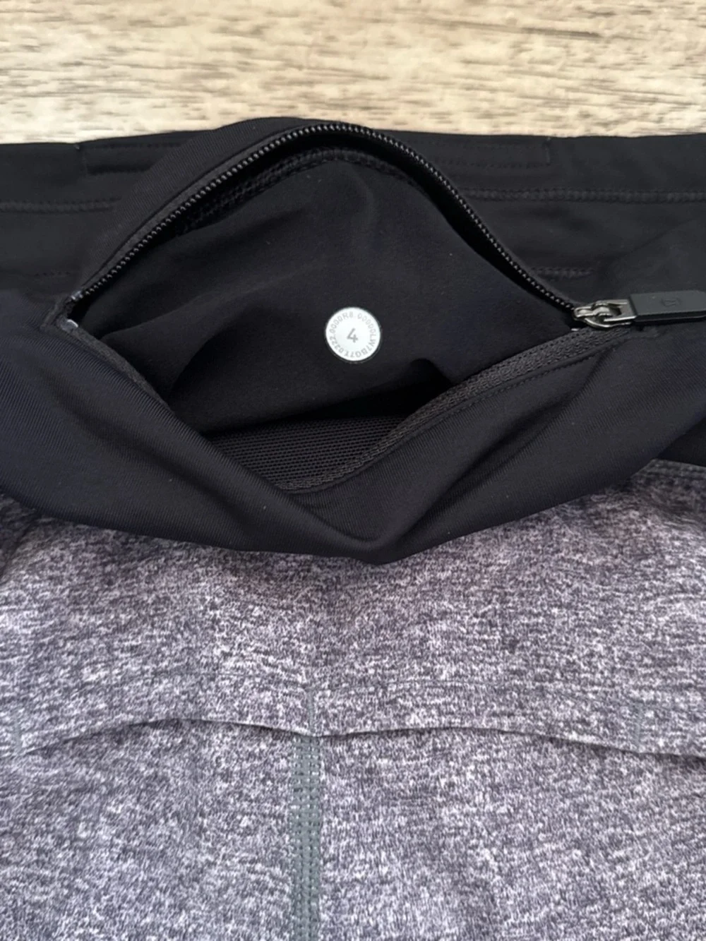 Lululemon speed shorts - size 4, 4” inseam